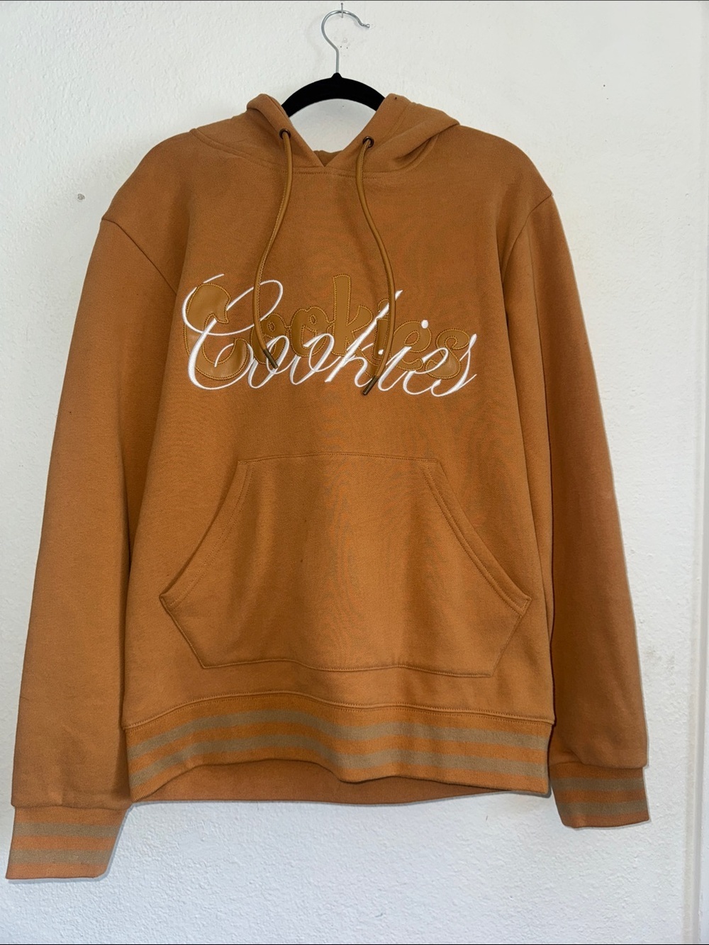 Cookies Crewneck Hoodie in Caramel